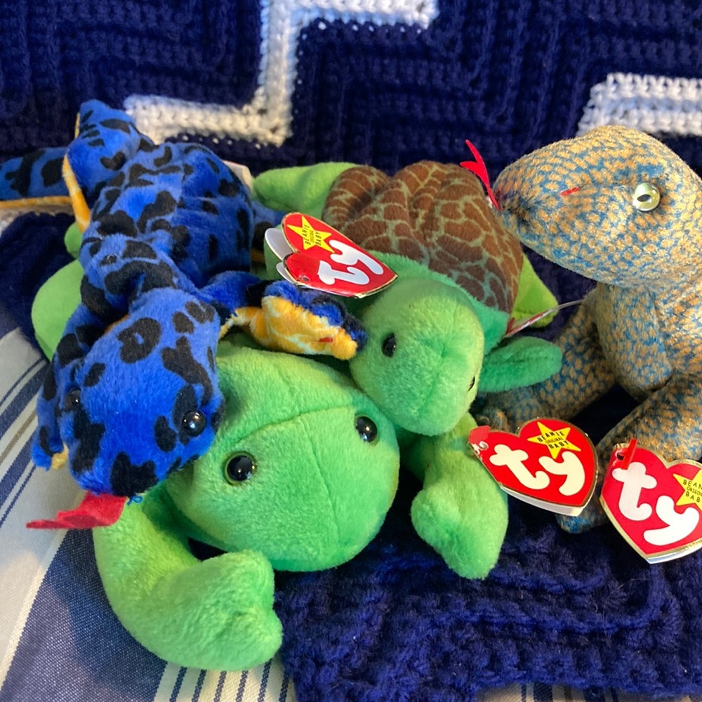 Beanie Babies- Reptiles and Amphibians
